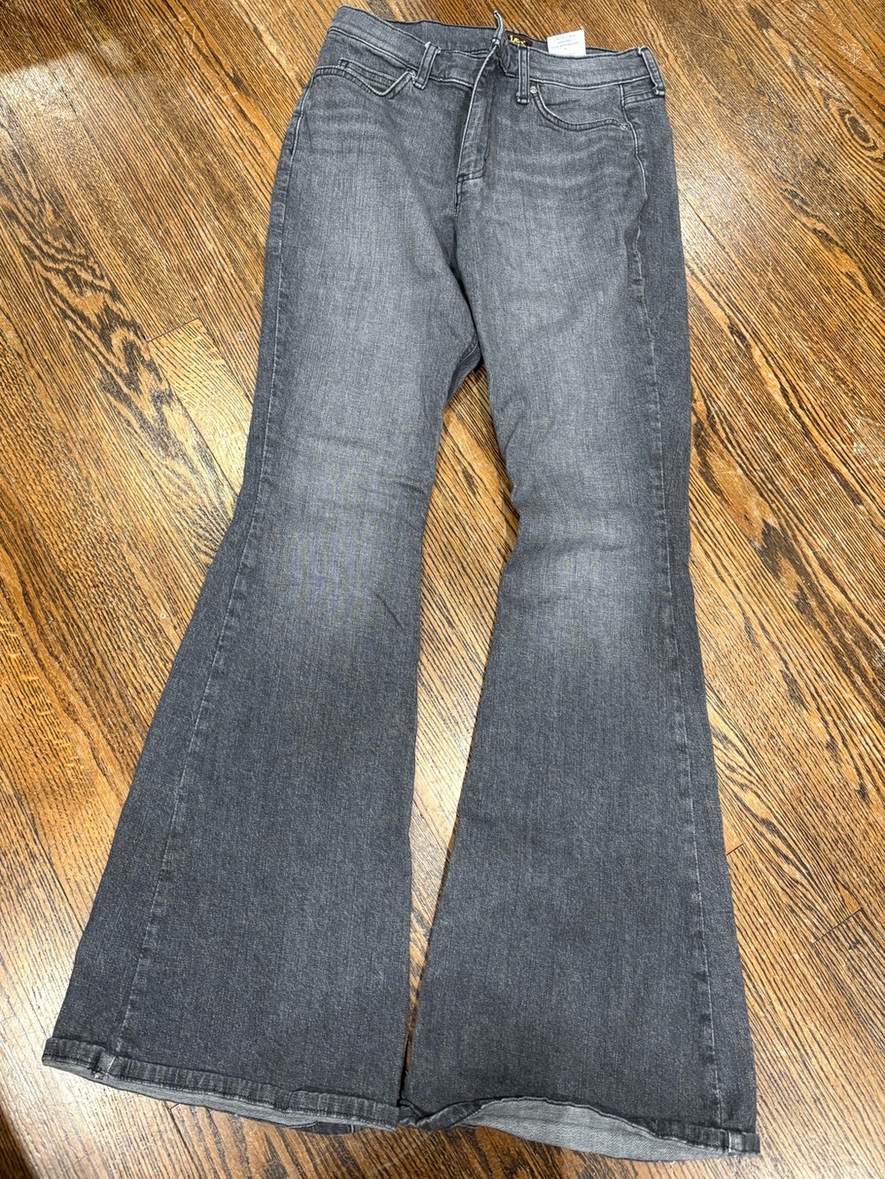 Lee Women's Gray Flare Jeans